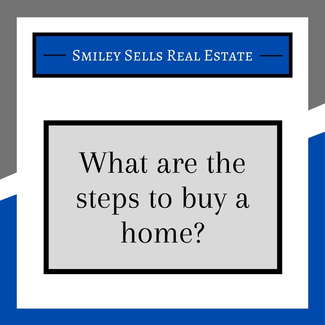 steps to buy a home with smileysellsrealestate.com Robert Smiley Realtor