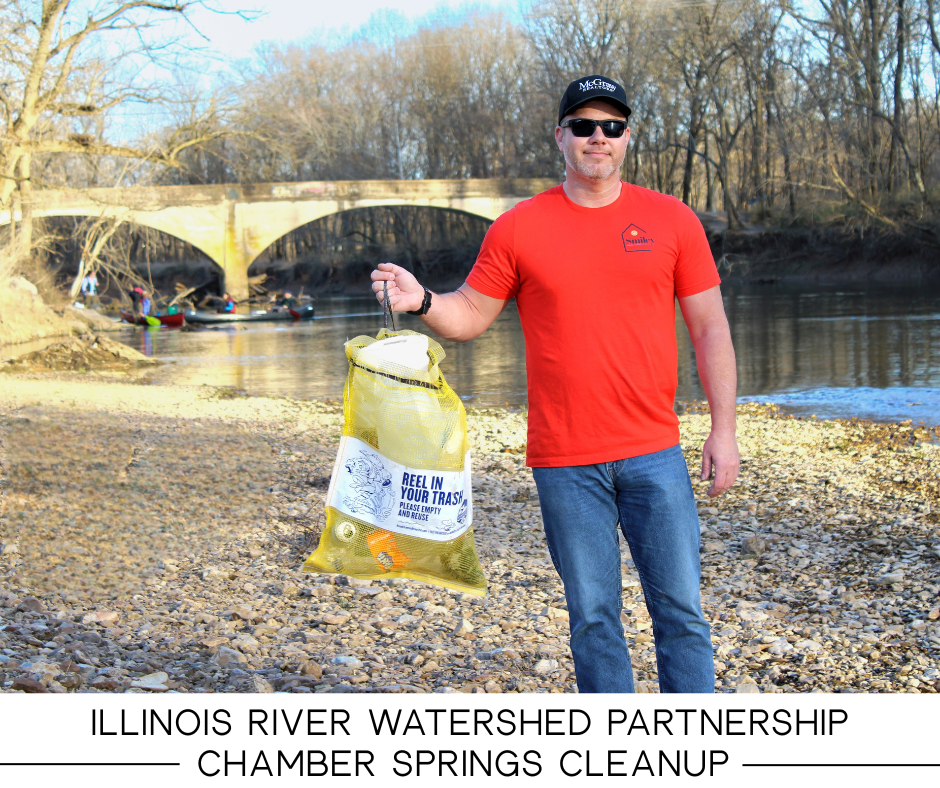 Illinois River Watershed Project Chamber Springs Cleanup