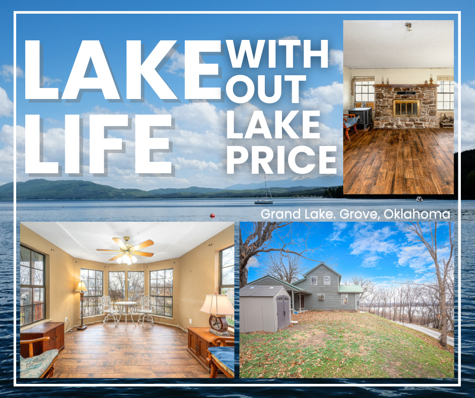 Lake Life Without the Lake Price: A Multi-Level Grand Lake View Home in Grove, OK