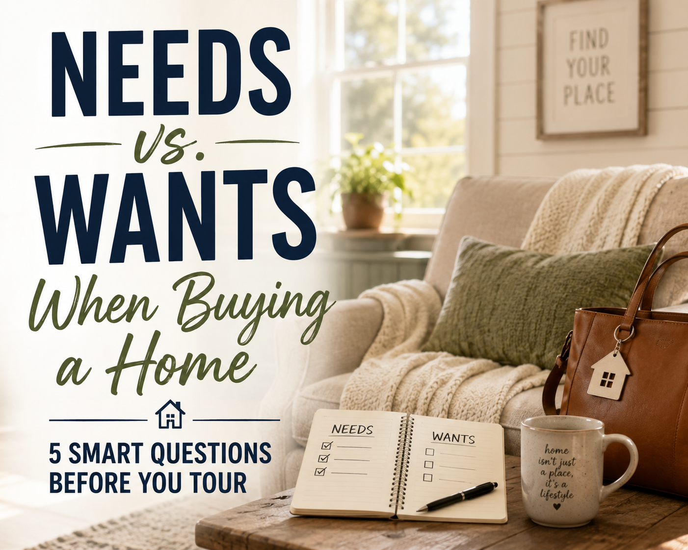 needs vs wants when buying a home