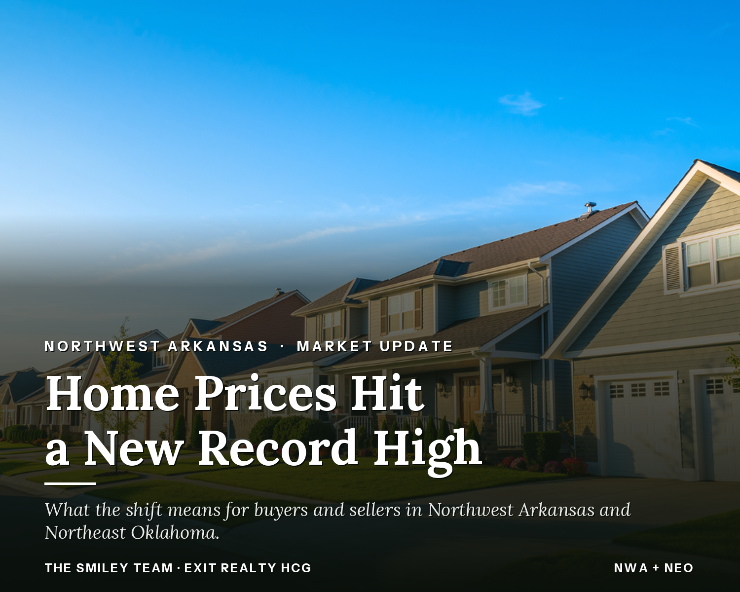 northwest arkansas home prices