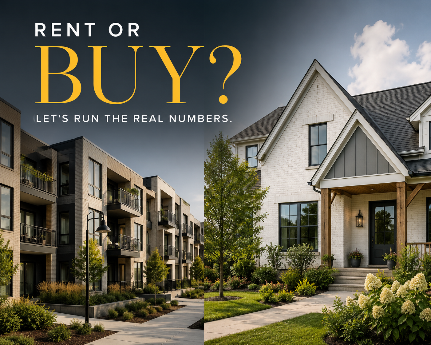 Renting Vs Buying in Northwest Arkansas: Four Numbers That Actually Matter